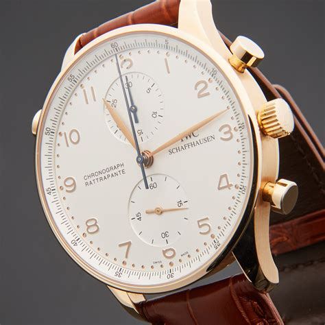 iwc portugaise chrono rattrapante